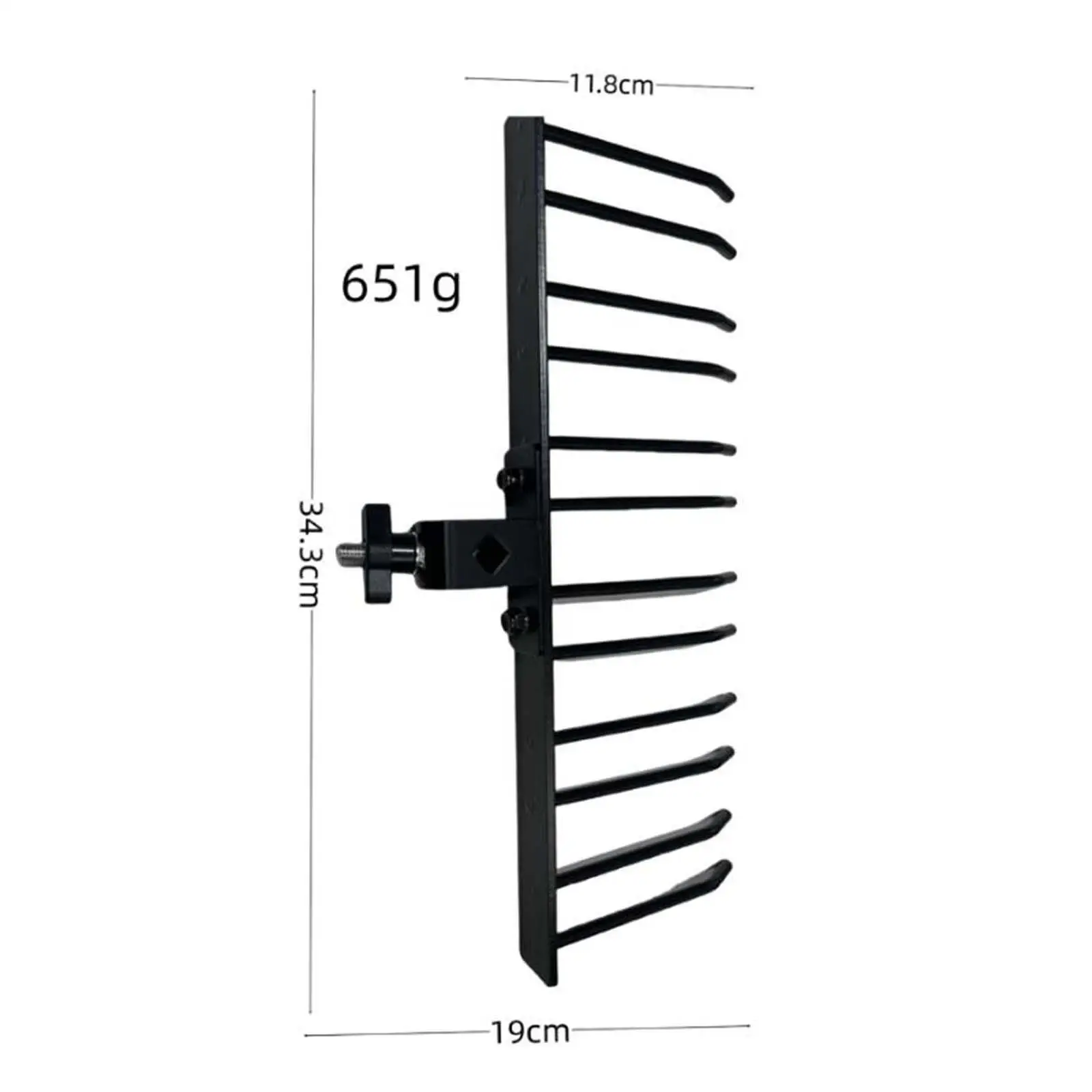 

Drumstick Holder Metal Mallet Rack Display Stand Accessory for Drums and Percussion Instrument Practice