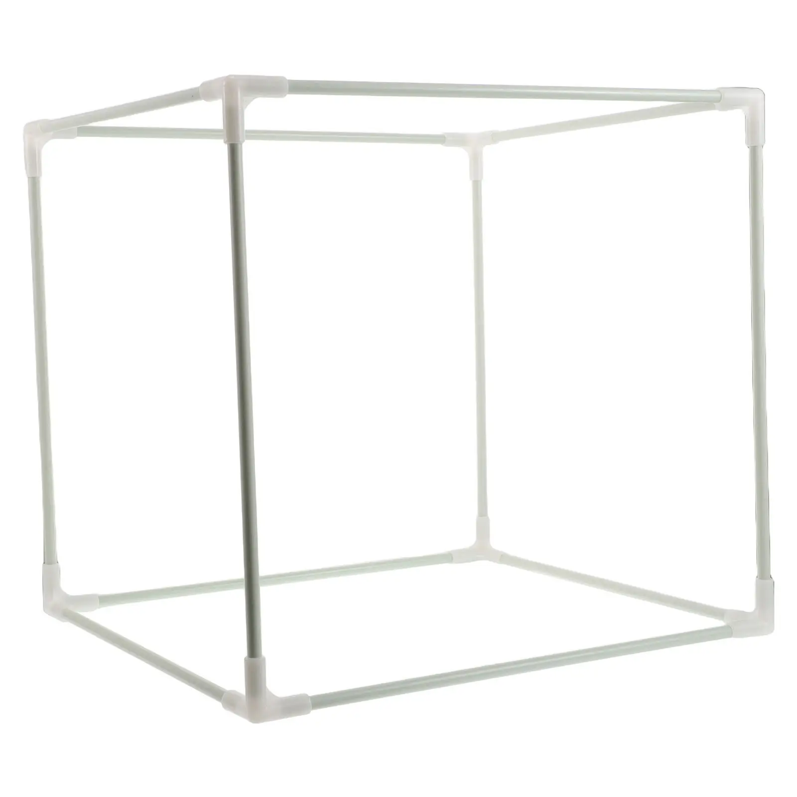 Bread Proofing Box Support Rack 15.33x13.95x13.95in Hollow Plastic Cube Frame for Takeout Boxes Pizza Dough Fermentation