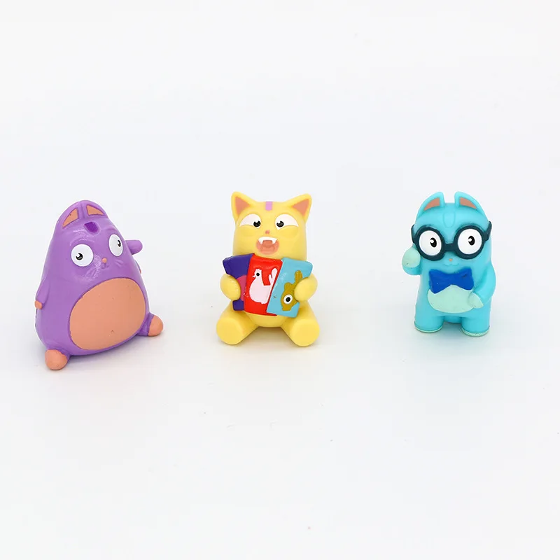 Lot Figurines Lost Kitties – Set De Collection – Chat – Dessin Animé – Occasion