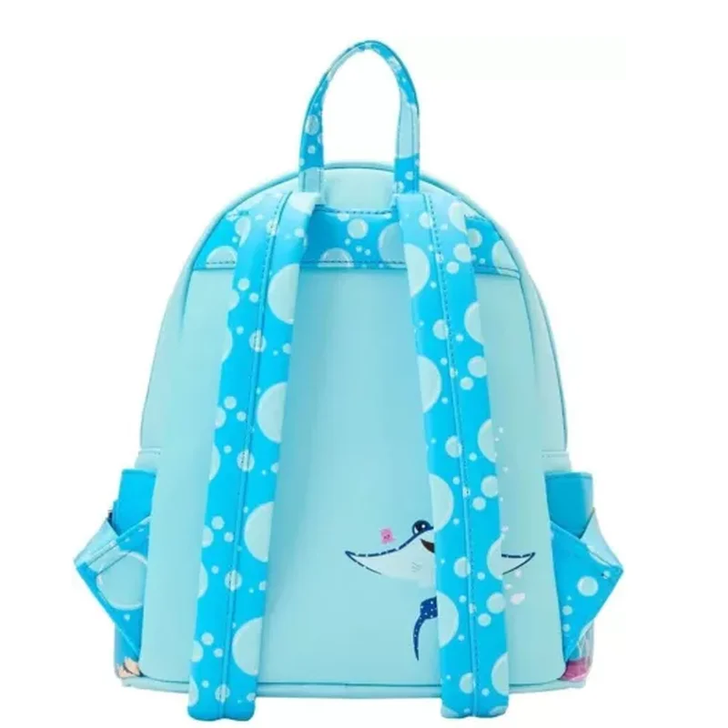 Loungefly Disney Pixar Finding Nemo Bubble Pockets Mini Backpack Elementary School Cartoon Backpack Mini Cute Casual Bag