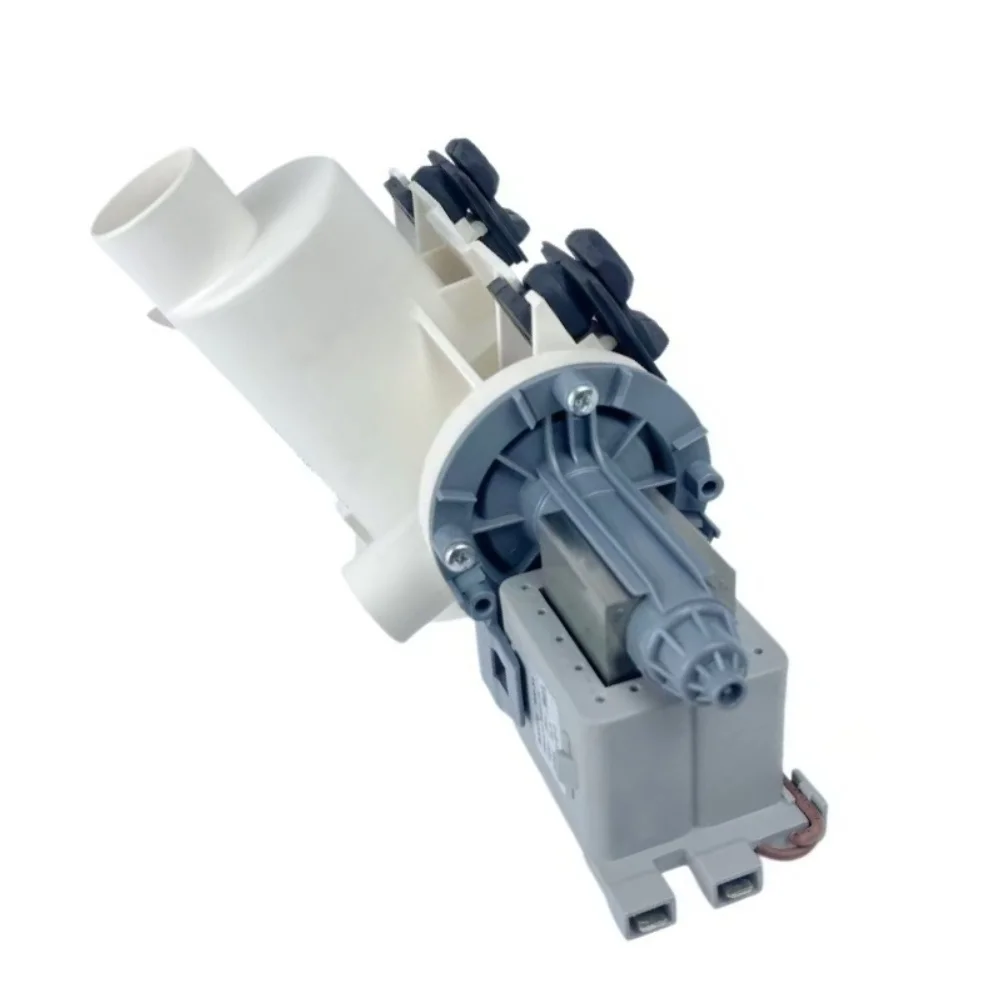 Drain Pump Assembly for Washing Machine Compatible with WPW10515399 MHW7000 MHW6000 EDR15399X1 White ABS 11.7cm
