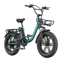 E-bike ENGWE L20 Boost 250W Brushless Motor 48V13AH Lithium Battery Aldult Electric Bicycle 20 Inch Fat Tire Snow Electric Bike