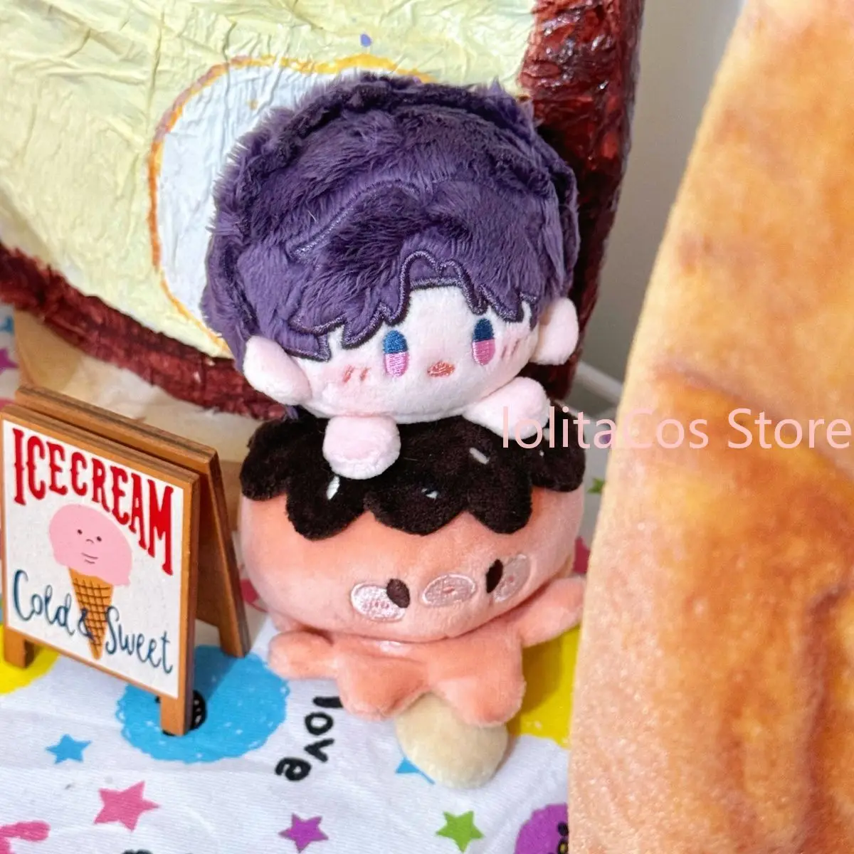

Love and Deepspace Zayne Rafayel Sylus Kawaii Plush Doll Anime Stuffed Toys Keychain Cartoon Bag Charm Pendant Gift Cosplay