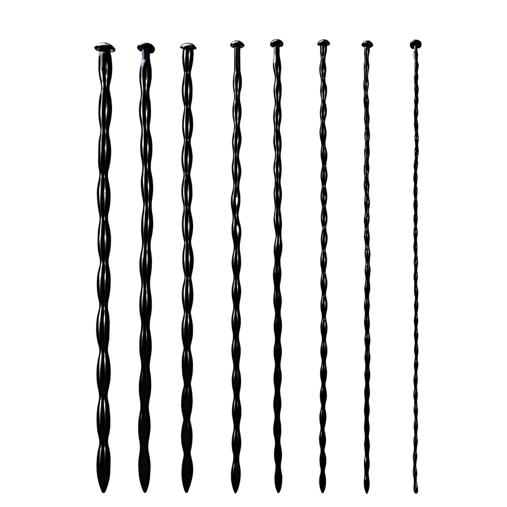 8 Pieces Urethral Catheter Dilator Horse Eye Stimulation Male Penis Plug Insert Urethra Sounding Catheter Adult Sex Toys For Men