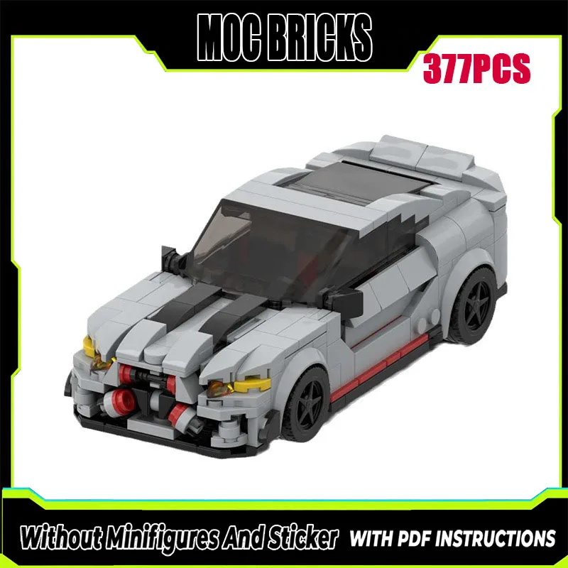 Modello di auto compatibile Moc M4 CSL velocità berlina tecnologia building block modulare regalo set di giocattoli per bambini di Natale fai da te