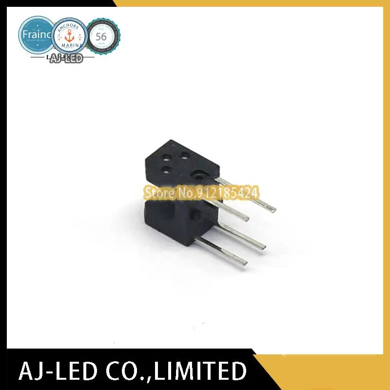 10pcs/lot RPI-352 photoelectric switch ultra-small optocoupler slot sensor transmissive through-beam DIP4 slot width 3mm new