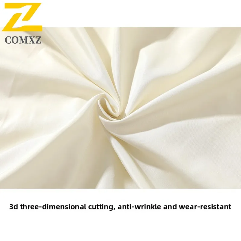 سترة مبطنة بسيطة من COMXZ بياقة واقفة بلون سادة سترة مبطنة للتخييم كورية دافئة وخفيفة الوزن للثلج وحشوة شتوية للرجال