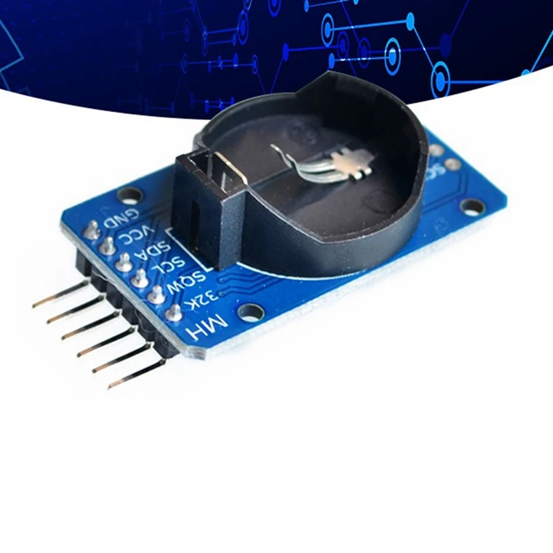 DS3231 AT24C32 IIC Module Precision Clock Module Memory 3.3V/5V Temperature Sensor As Shown PCB 1 PCS