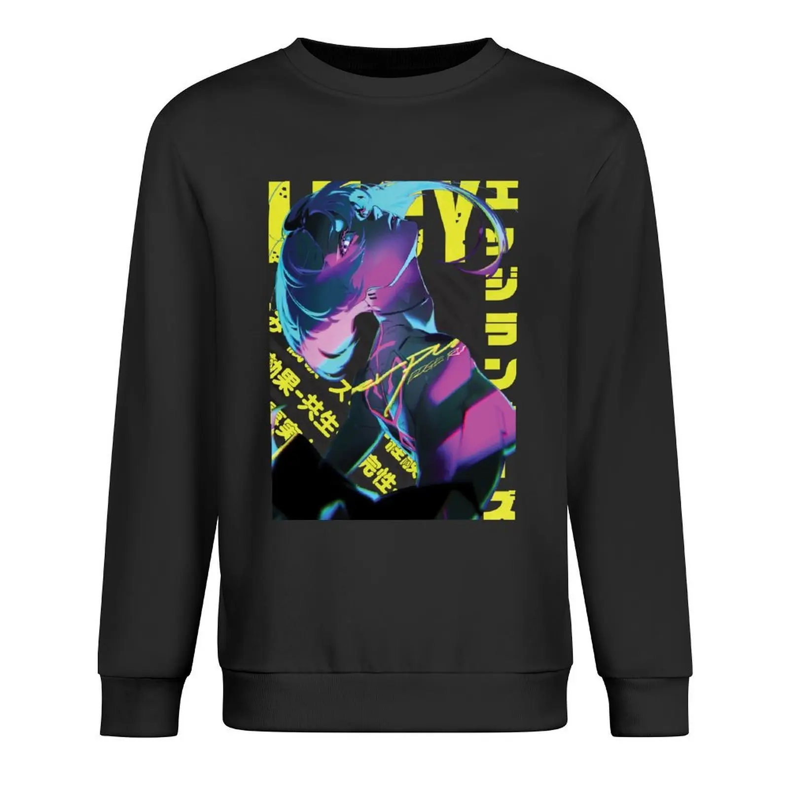 

Cyberpunk: Edgerunners - Lucy Pullover men's clothing men clothing tracksuits tracksuit men men's sweatshirts