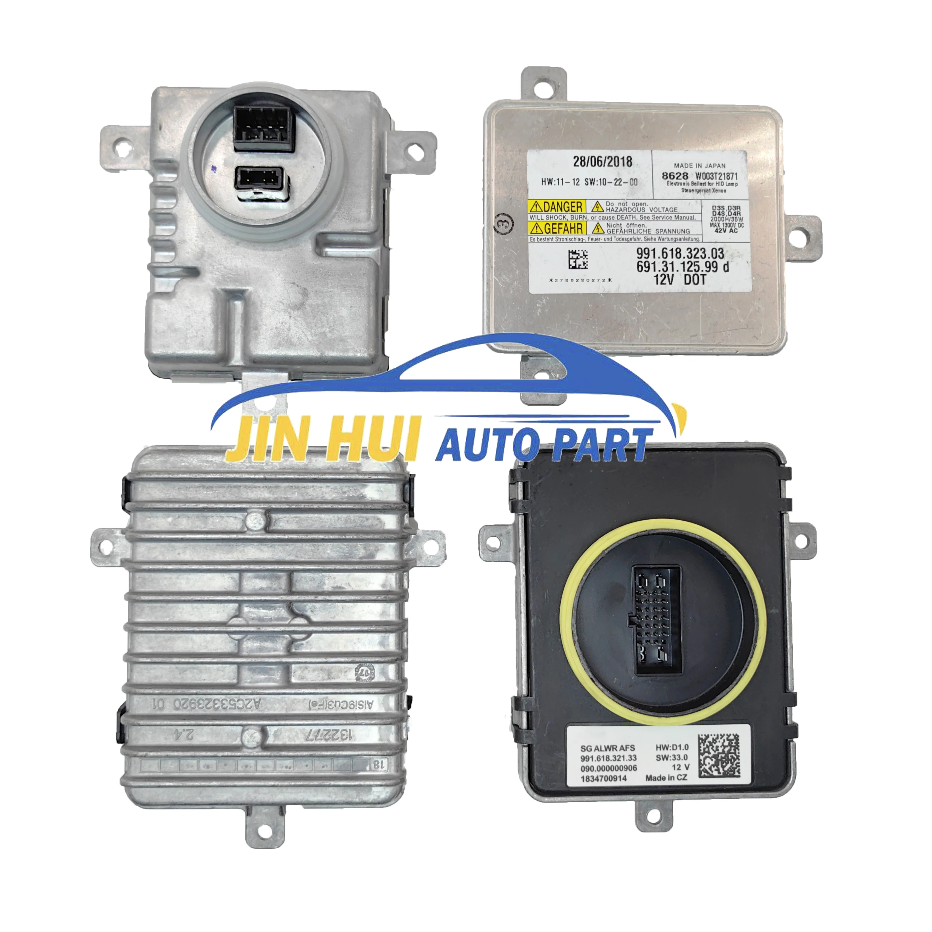 

99161832303 99161832133 Оригинальный модуль управления светодиодными фарами 981 для Porsche 911 Carrera, 2-го поколения 2017-2019 гг.