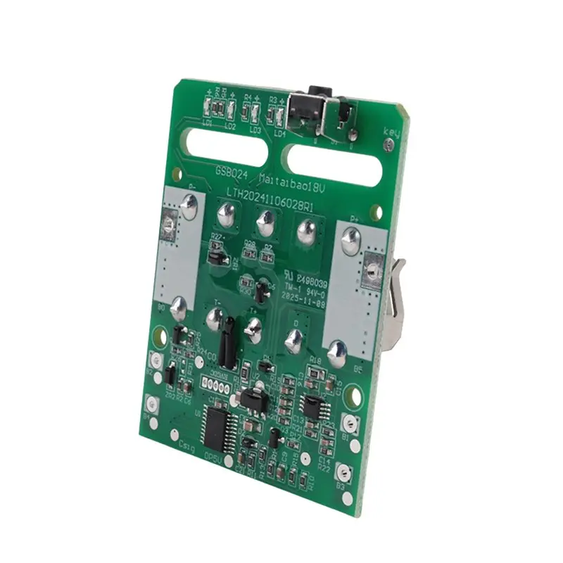 AA08-Charging Protection Circuit Board PCB Board For Metabo 18V Lithium Battery Rack