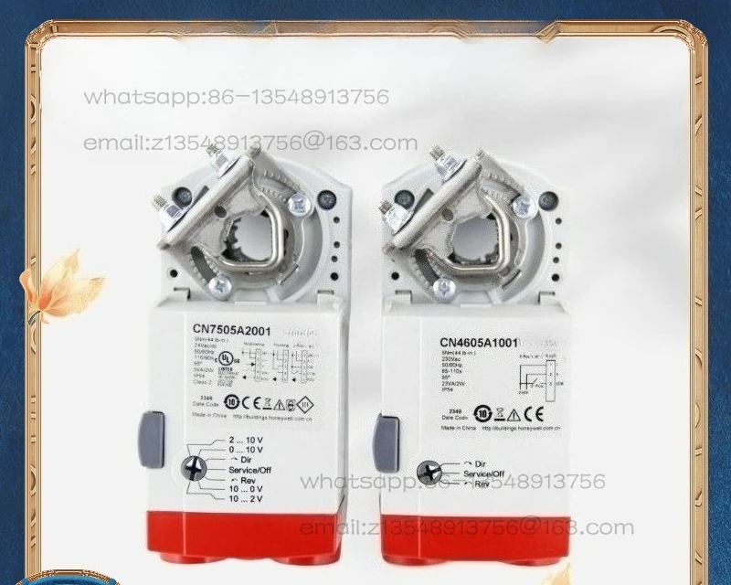 CN7505A Electric damper closed valve actuator CN4610A Adjustable type