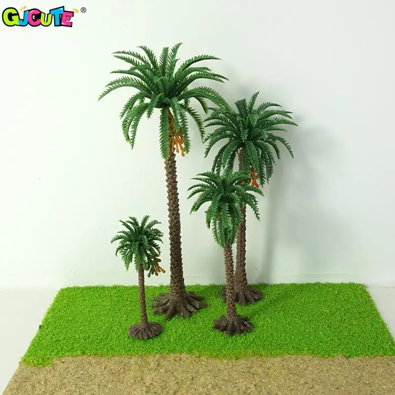 15/12/9/6cm Simulation African Sunflower Sand Table Microlandscape Landscaping Decoration Diy Plants Green Tree Layout Model