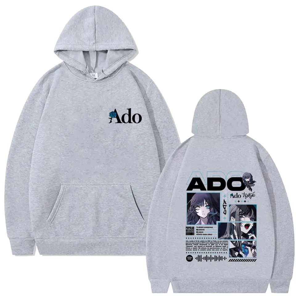 Ado World Tour 2025 Hibana Hoodie Men Women Fashion Japanese Style