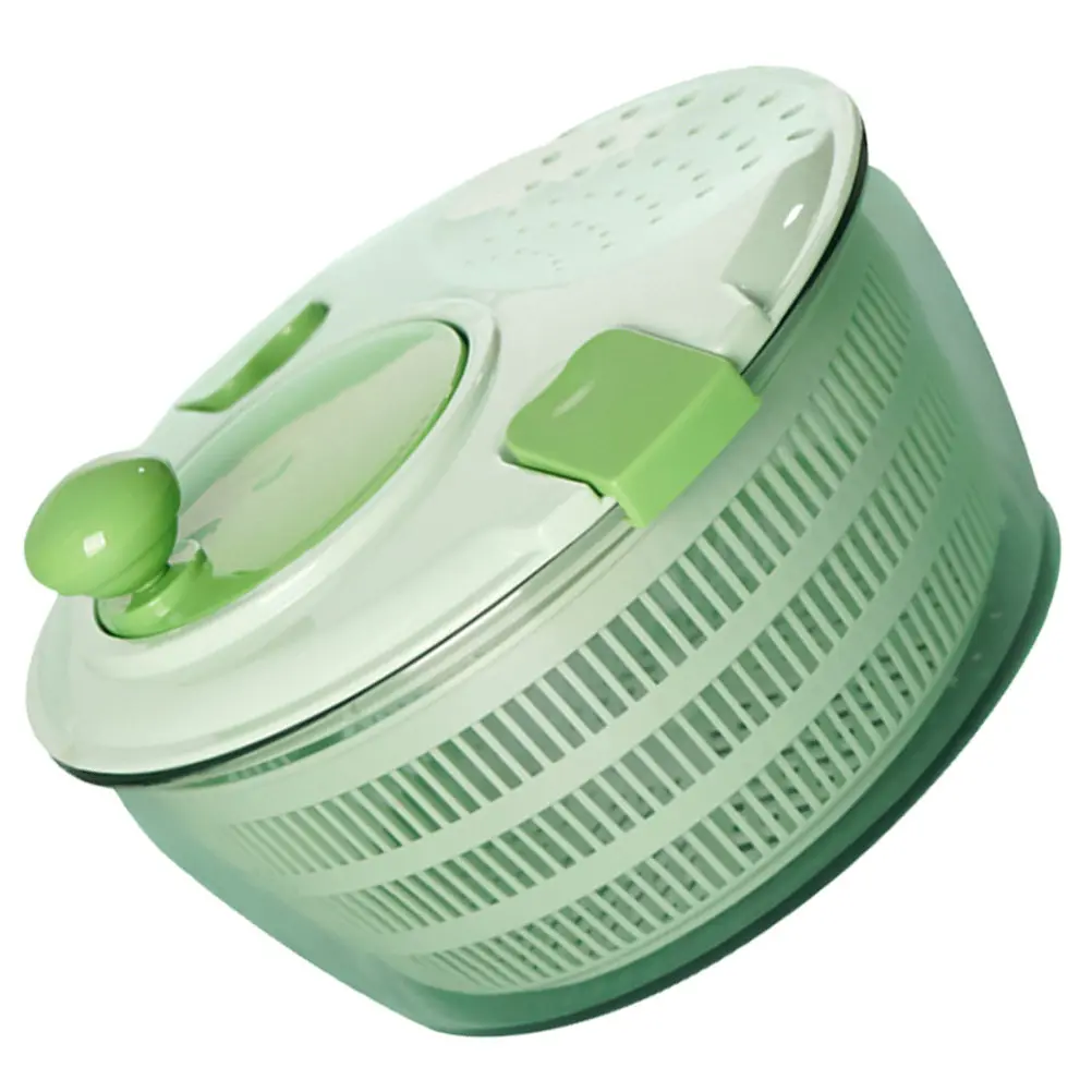 

1Pcs Manual Drain Basket Large Capacity Detachable Design Smooth Hand Crank for Fruit Vegetable Washing Olive