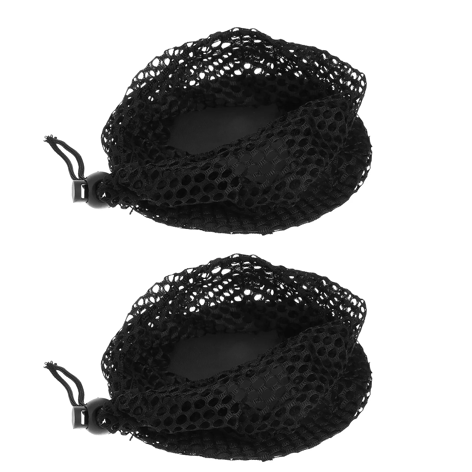 

2 шт., высококачественная нейлоновая сетчатая сумка, прочный легкий держатель для переноски мячей на шнурке для теннисных мячей