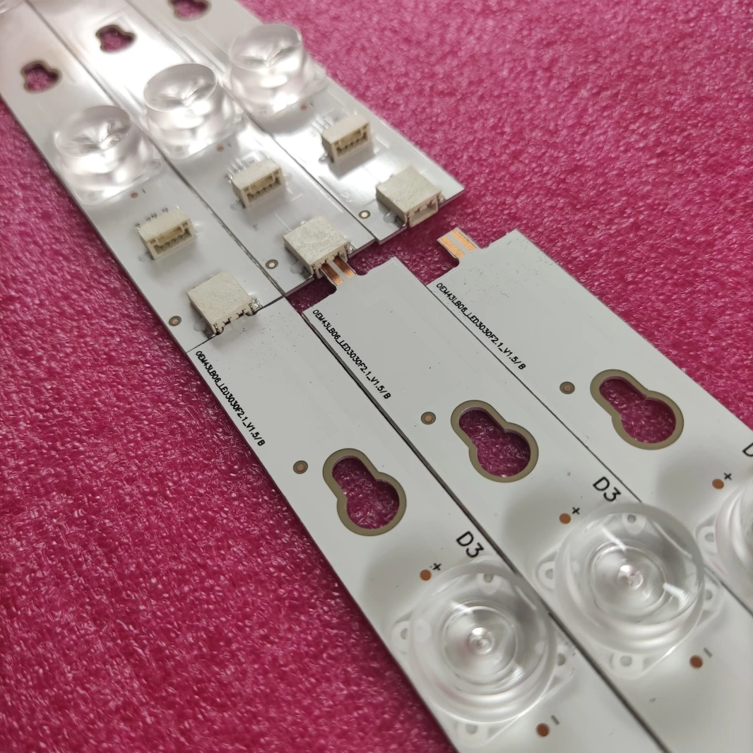 Rétroéclairage LED Thomson 43UC6306 43UC6406 43Solympiques 43S305 43ug 608 D43Abarding l43s4900fs D43Abarding L43E5800A-UD OEM43LB06 LED3030F2.1