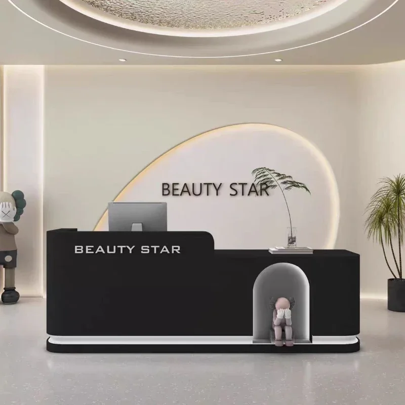 #Luxury Modern Home Counter Home Institute Balie Reception Beauty Salon Pulpit For Church Desk Reception For Furniture Business