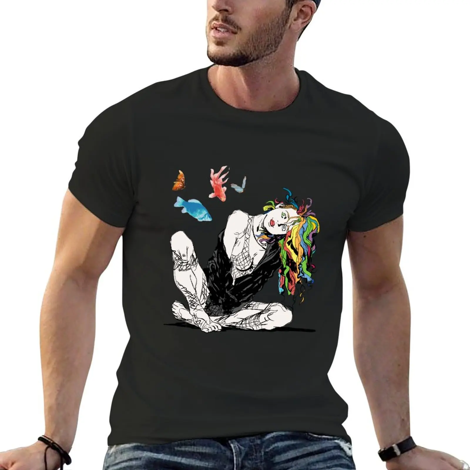 Delirium The Sandman Vertigo Comics T-Shirt shirts graphic hippie clothes vintage t shirts tees mens designer t shirt