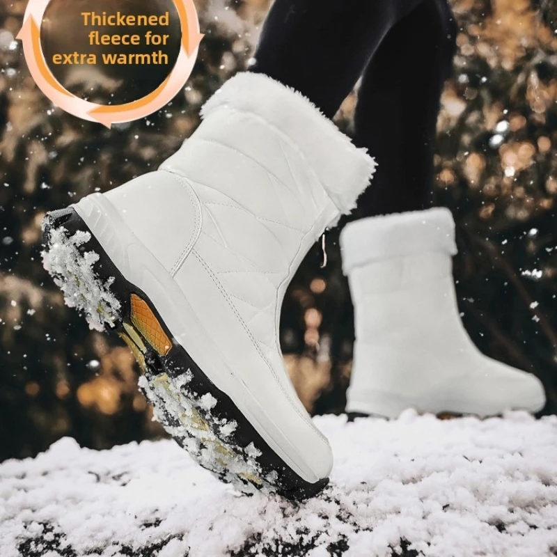 

New Women Snow Boots Winter Waterproof Shoes Keep Warm Non Slip Lady Ankle Boots Velvet Boot for Platform Boots Ботинки Женские