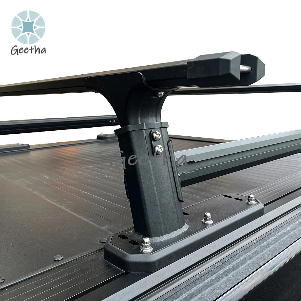 

For Universal Adjustable Carrier Cage Truck Bed Ladder Rack Roll Bars Pickup Truck Ladder Rack Retractable
