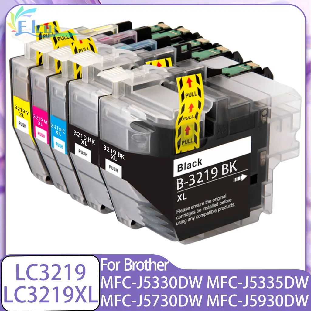 

LC3219 LC3219XL LC3217 картридж, совместимый с принтером Brother MFC-J5330DW J5335DW J5730DW J5930DW J6530DW J6930DW J6535DW