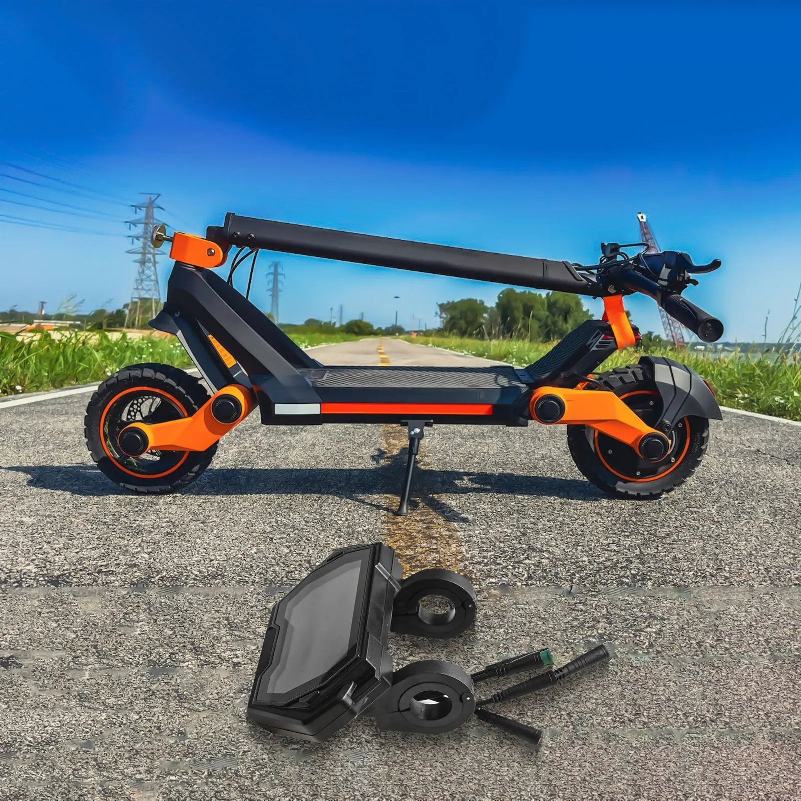 

G3 PRO Lcd Display Scooter Lcd Display Accessory For Electric Scooters Scooter Accessory Approximate Size 18x10x4cm