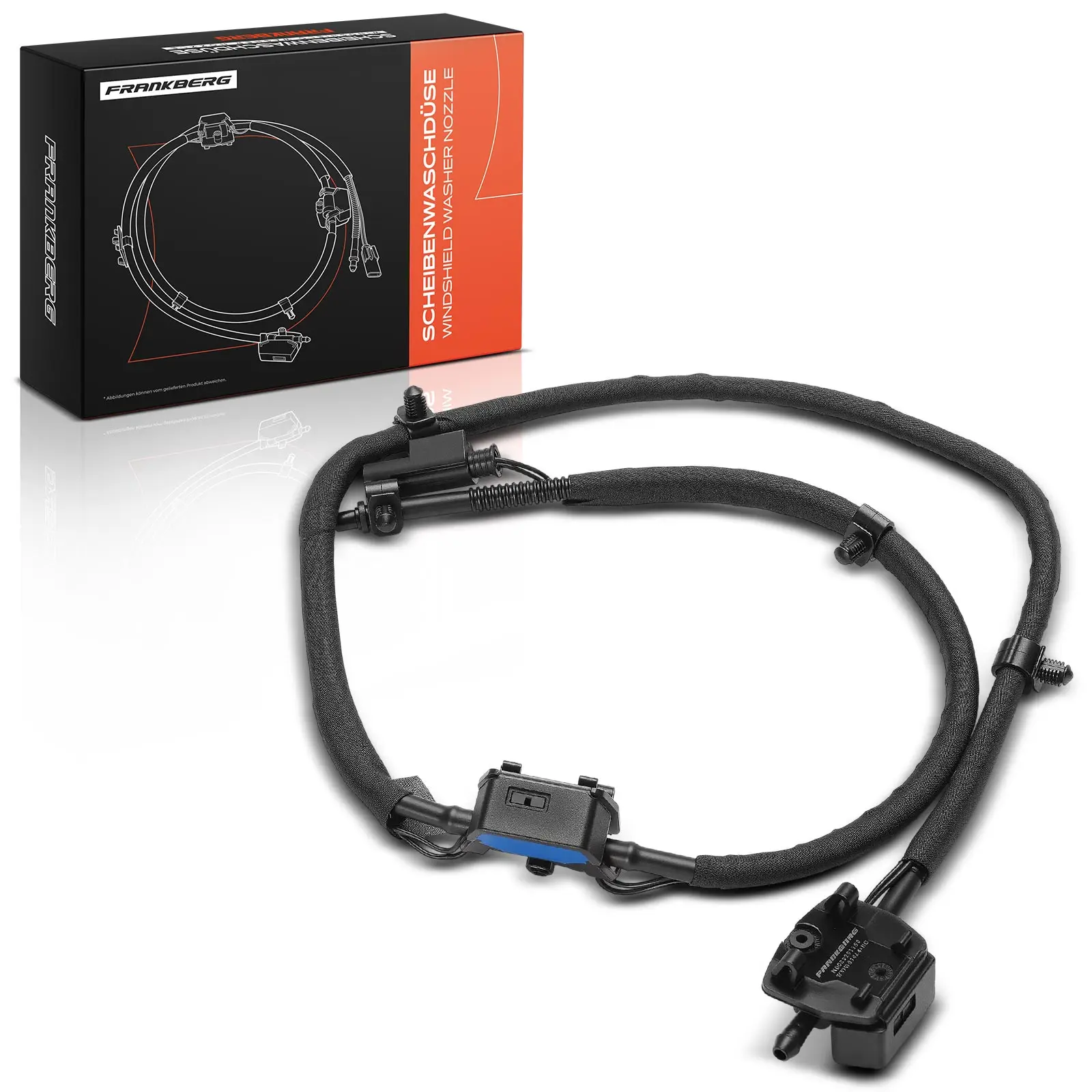 Frankberg 1x Ugello lavavetri anteriore sinistro o destro per BMW 4 Cabriolet F33 4 Coupé 61667367464