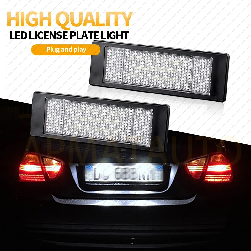 2Pcs Led License Pl…