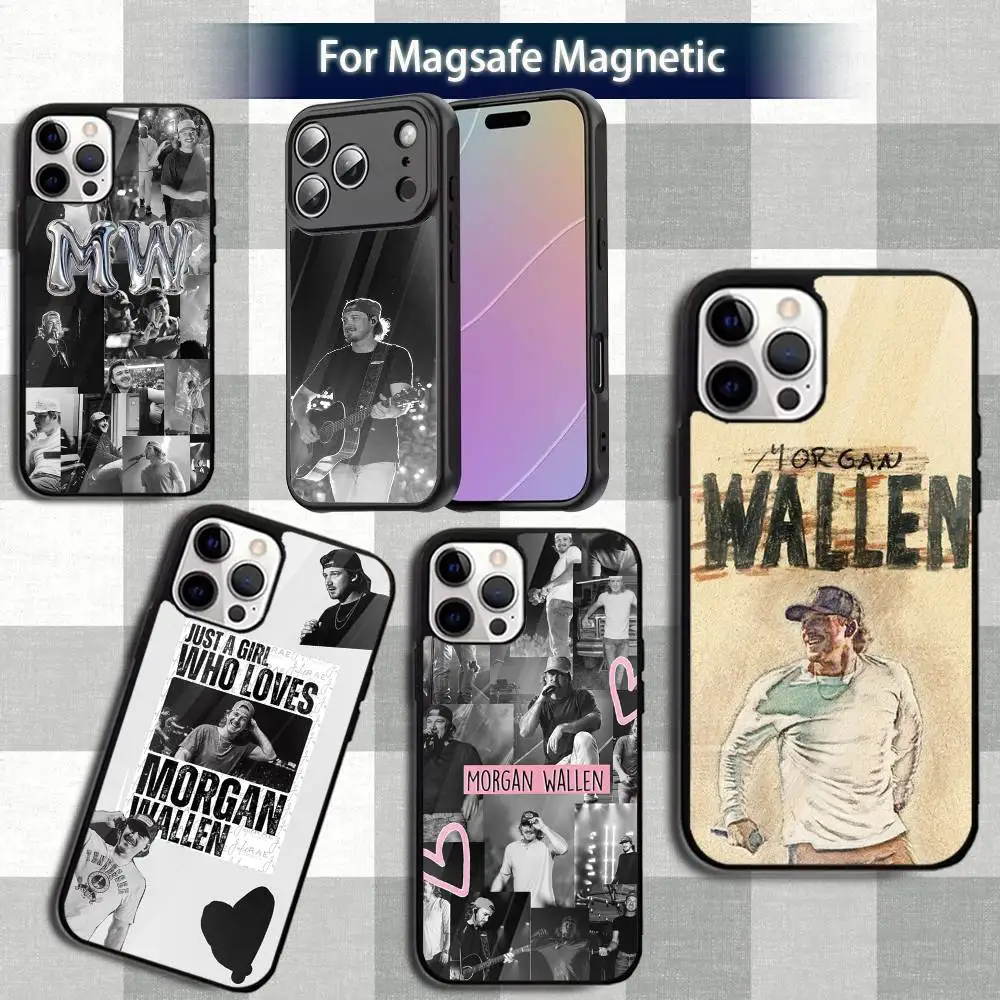 

M-Morgan Singer W-WallenS Phone Case For iPhone 13,12,15,17,11,16,14,Pro,Max,Plus,Mini,Magsafe,Magnetic Wireless Charging Case
