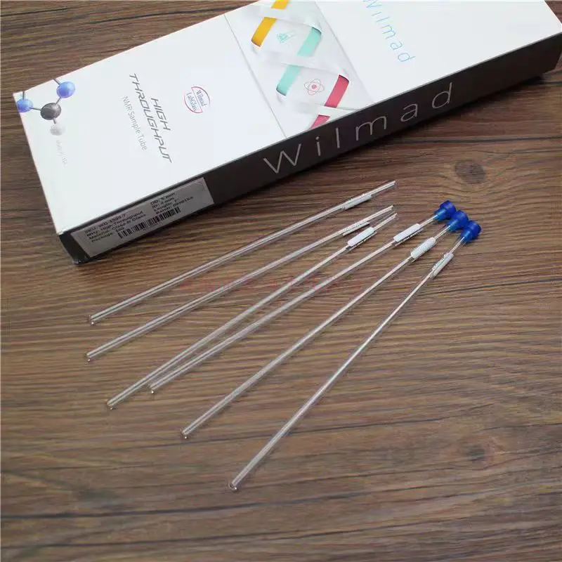 

Wilmad glass NMR tube deuterated chloroform heavy water reagent 5mm capped NMR tube Norell micro