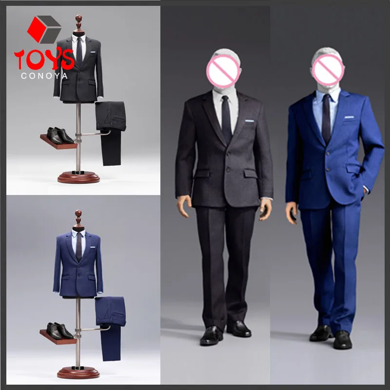 

POPTOYS X39 1/6 Scale The British Agent Suit Gentleman Suit Clothes Model Fit 12'' AL100046 Male Soldier Action Figure Body Doll