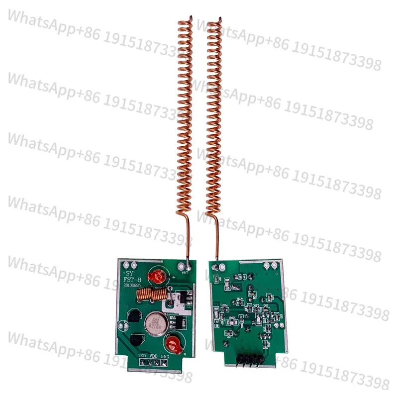 

Модуль беспроводного передатчика 315/433M Модуль передатчика на большие расстояния 4000 метров Мощный некодированный передатчик