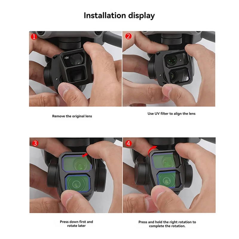 

A02F-Filters Set For DJI Air 3 Accessories
