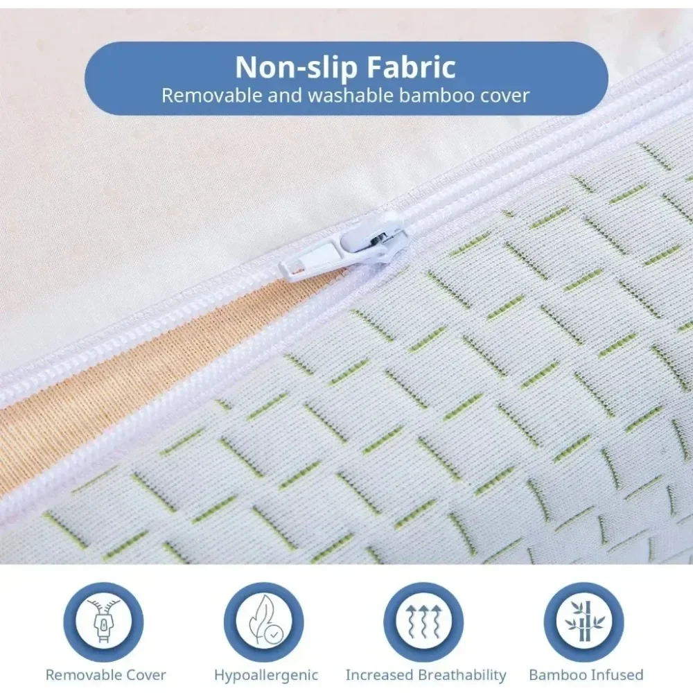 Matelas jumeau en mousse à mémoire de forme, 6 pouces, lit de jour, en gel refroidissant, pour enfants