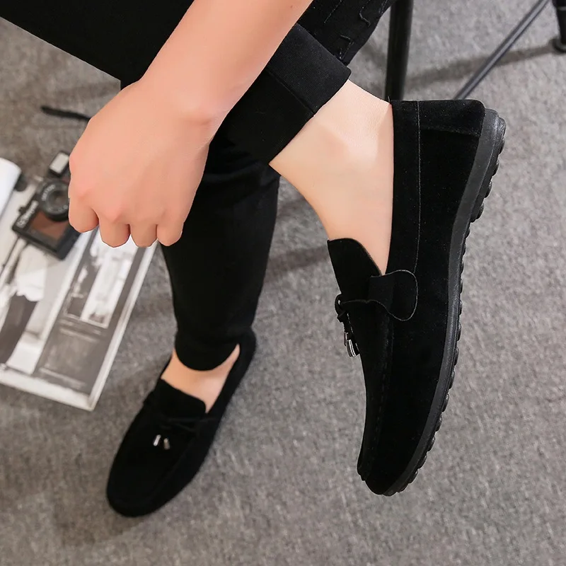 New Spring Autumn Men Shoes Comfortable Slip-On Men Loafers Fashion Casual Shoes Men Flats Wholesale Shoes