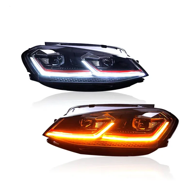 

Hot Sales LED Type 7.5 Style Sequential 2013-2020 Head Lamp For VW Golf Mk7 Headlights