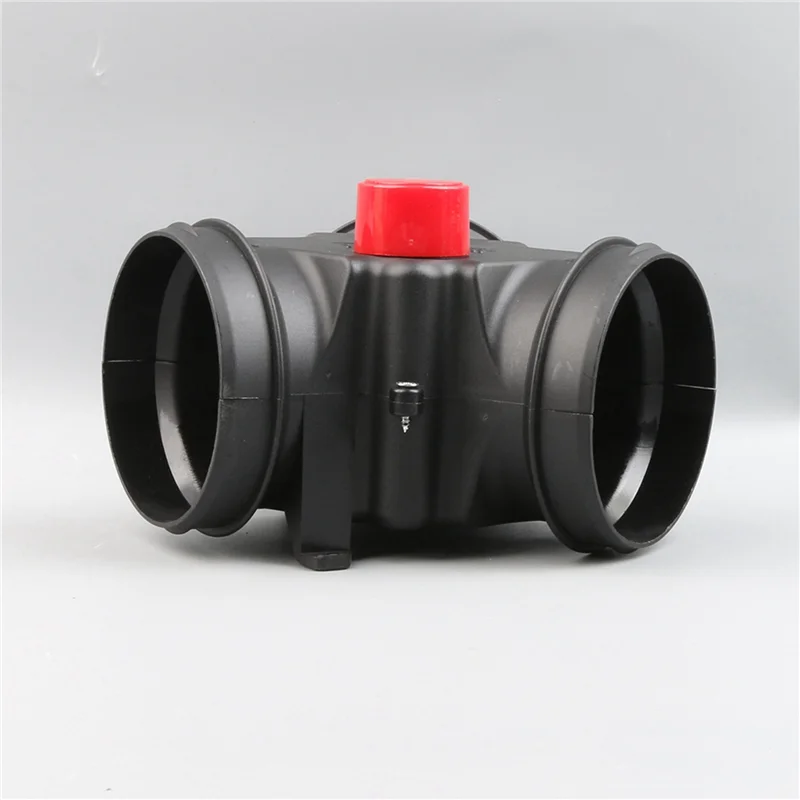 

2Pcs 90MM Valve Flap Adjustable Air Heater Vent Ducting T Branch Splitter Pipe Joiner Connector For Car Truck Campers