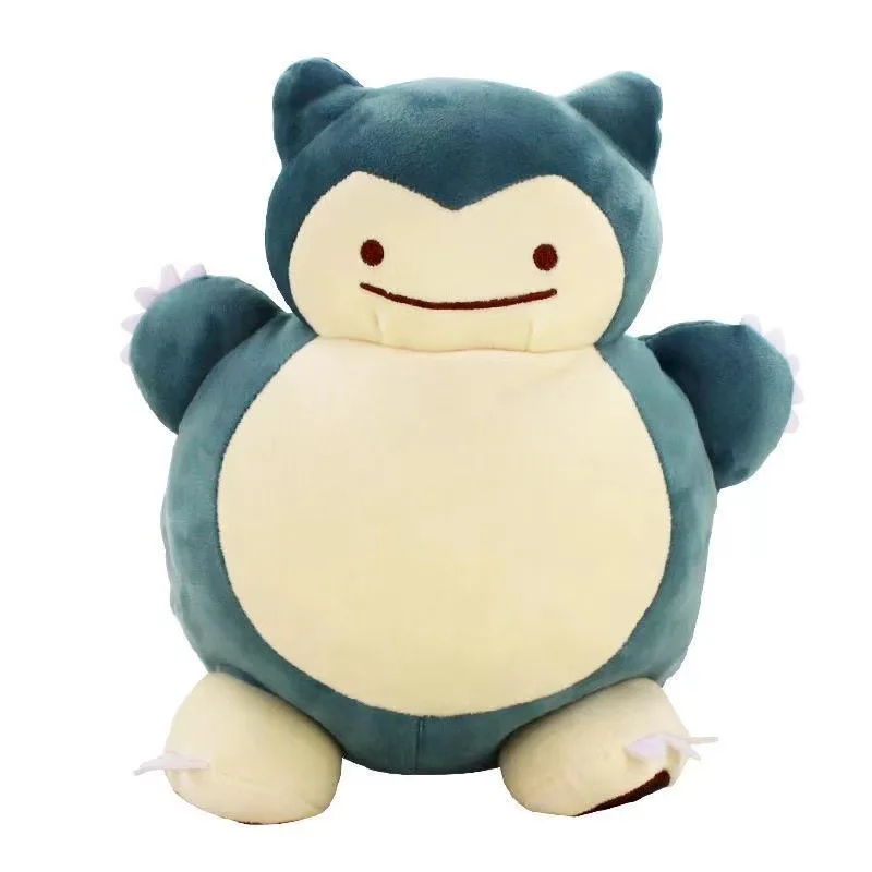 Kawaii Anime Pokemon 20CM Ditto Transform Cute Snorlax Inside-Out Creative Cushion Collectible Cartoon Toys Pillow Doll Ornament