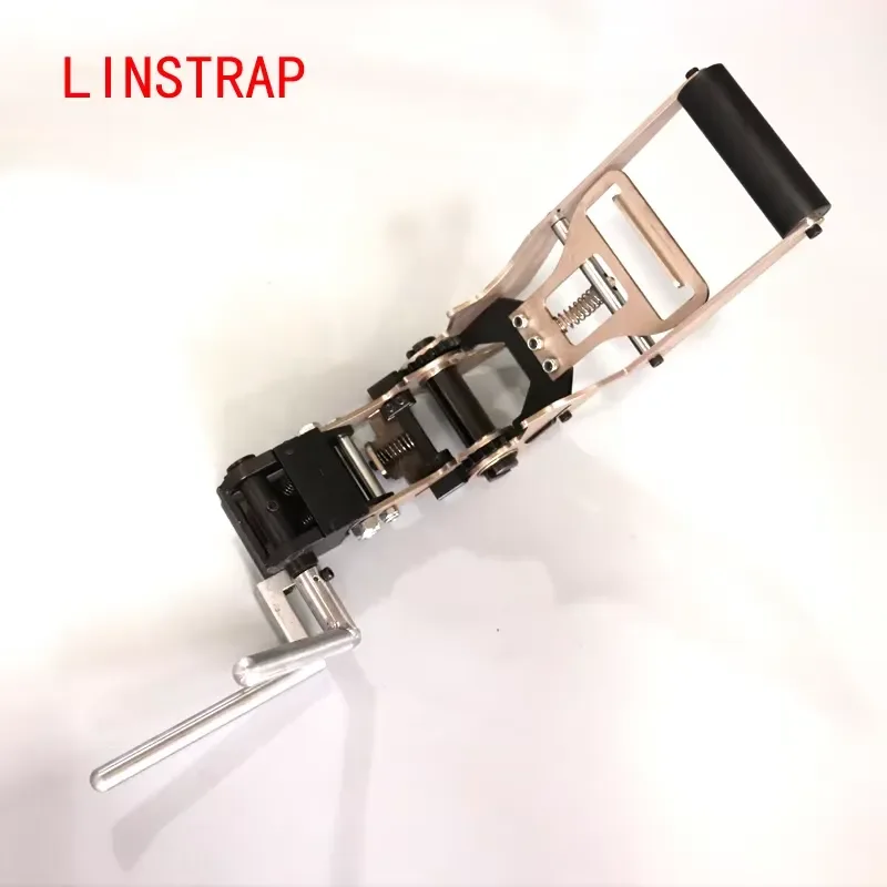 Cargo Lashing Belt Ratchet Tie Down Strap Heavy Cargo Baler 304 Stainless Steel CE Certified 5000kg Break Strength