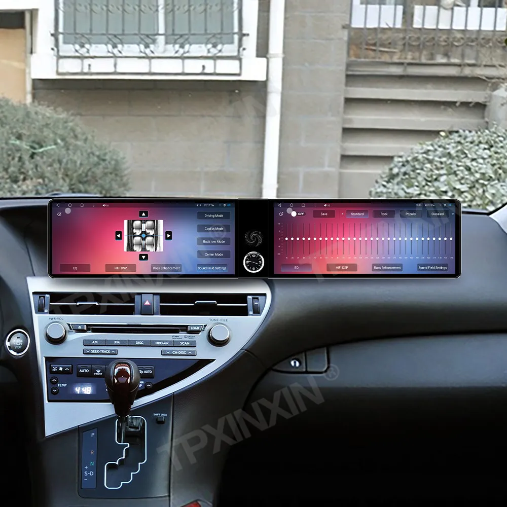 

Автомагнитола Android Auto Carplay для Lexus RX 300 330 350 2003-2009, 24,6-дюймовый двойной экран, умный GPS-навигатор, мультимедийный проигрыватель, DSP