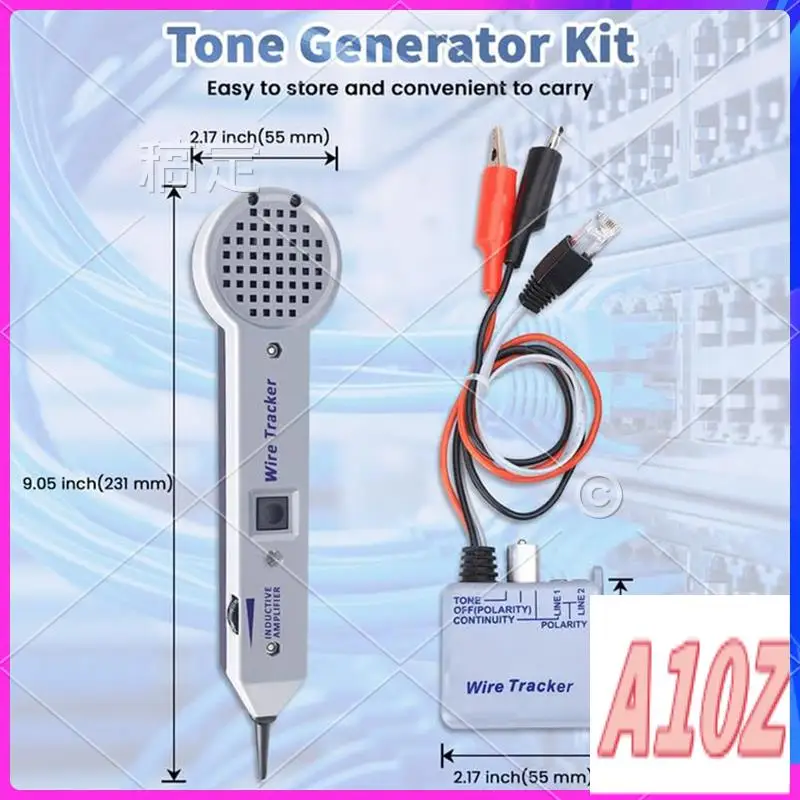 0Z-Tone Generator Kit, Wire Tracer Circuit Tester, 200EP High Accuracy Cable Tester, Tone And Probe Kit Line Finder Easy To Use