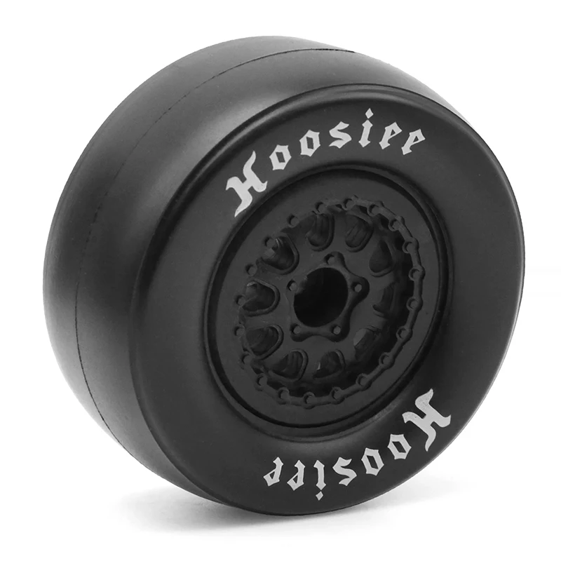 RC Car Tire Rear Drag Racing Belted Wheel Tires for 1/10 RC Truck Car Slash 2WD Losi 22S DR10 Tension pulling ash