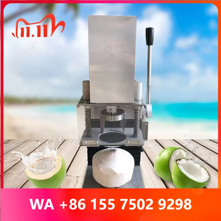 Easy Open 6/7/8cm Hole Size Commercial Coconut Capping hine Coconut King Coconut Hole Opener