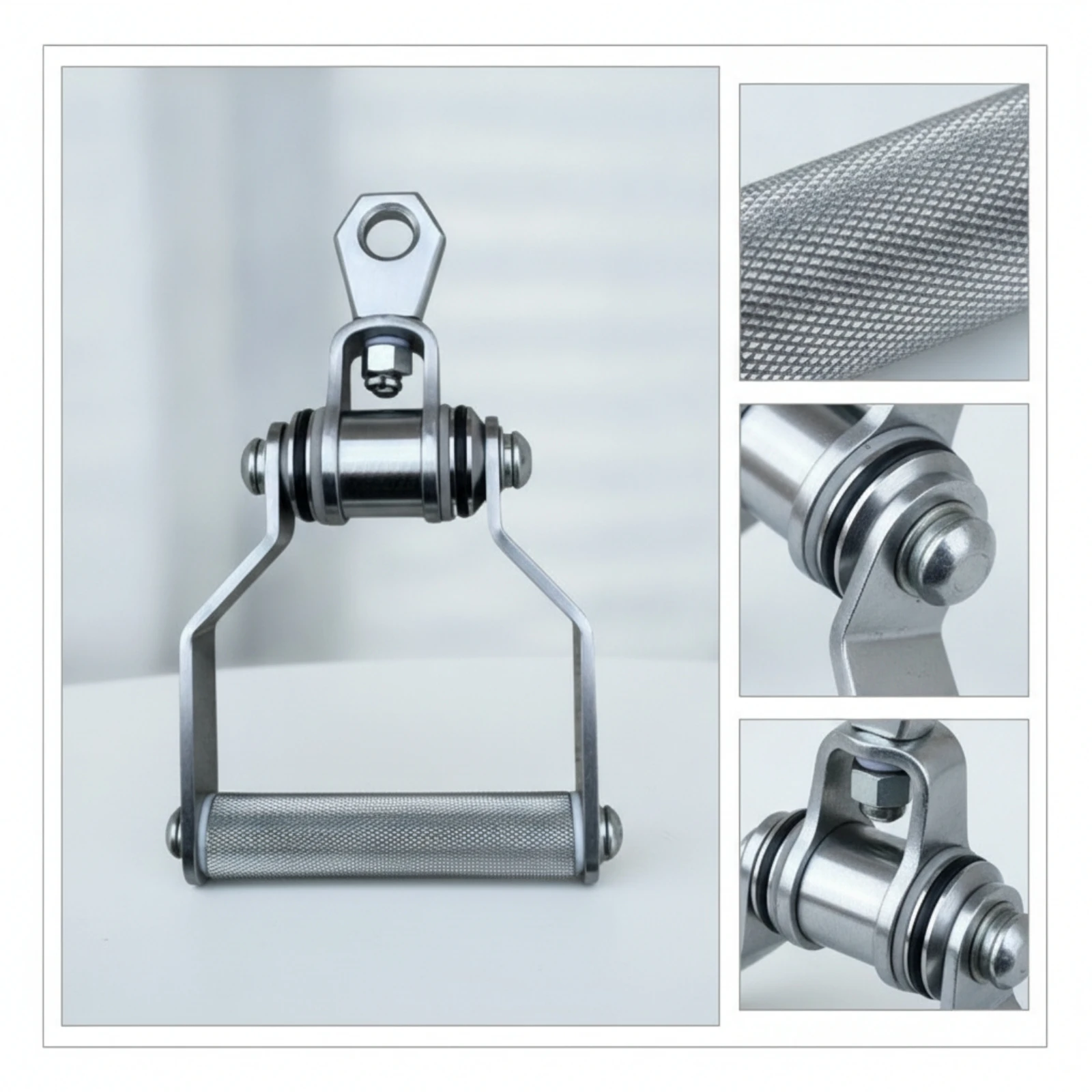 라트 풀다운 핸들, 널링 처리된 케이블 머신 핸들(회전 - Lat Pulldown Bar 리뷰 및 가격