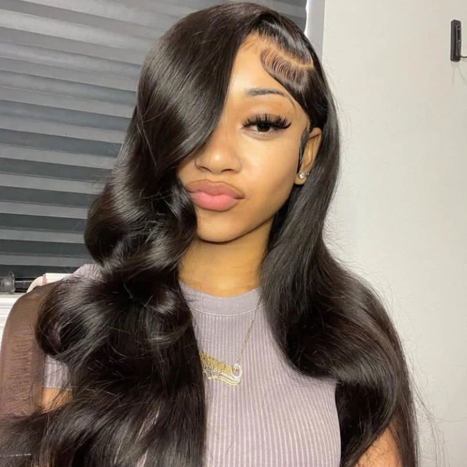 

30 Inch Body Wave Lace Front Wig Pre Plucked Hd Transparent Wigs For Women Brazilian Hair Wigs 13x4 Lace Frontal Human Hair Wig