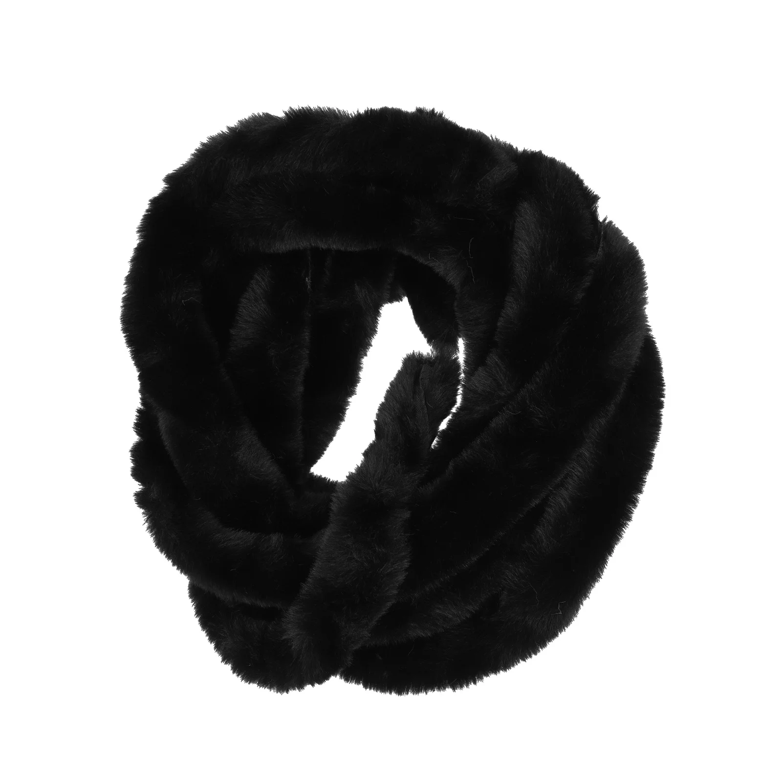 

1Pcs Christmas Faux Hair Ribbon Trim Soft Warm Hanfu Costume Xmas Tree Decorative Ribbon DIY Craft Supply Accessory