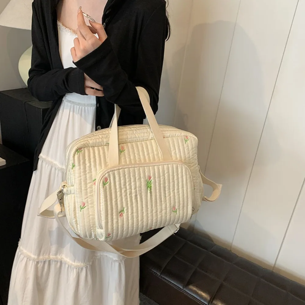 Fashion Korean Style Mummy Bag Bear Multi-pocket Baby Diaper Organizer Large Capacity Baby Care Storage Women Handbag Maternity