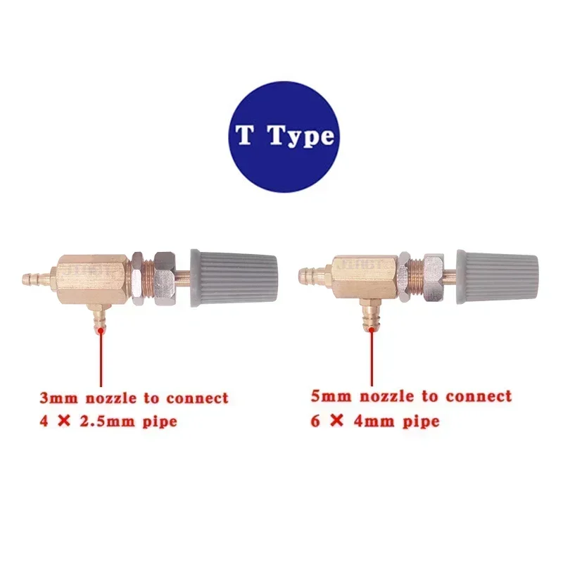 

Dental Chair Water Regulating Valve and Air Control Switch-T/F Type (3mm/5mm) Nozzles Tips - Accessory for Dental Unit Equipment