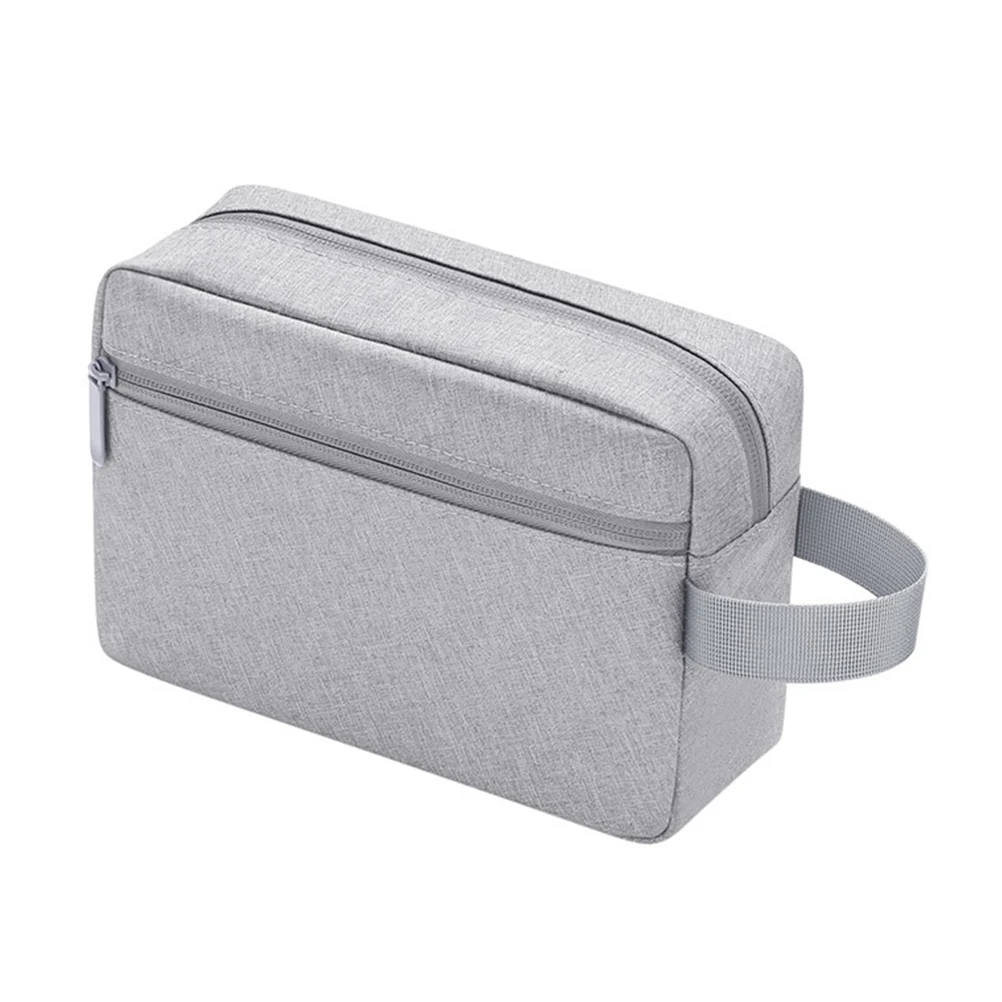 

Digital Storage Mobile Hard Disk Case Double Layer Pouch Electronics Polyester Gadgets Bag Earphone ganizer Travel Storage Case